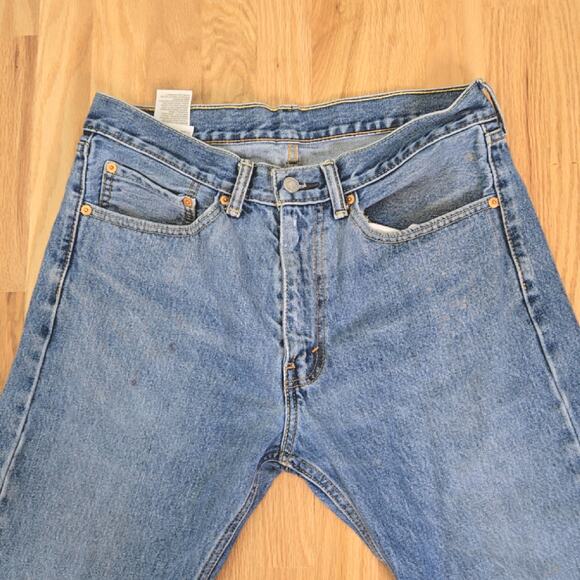 Levi's Men's 505 Regular fit Jeans size 34 - Picture 5 of 8